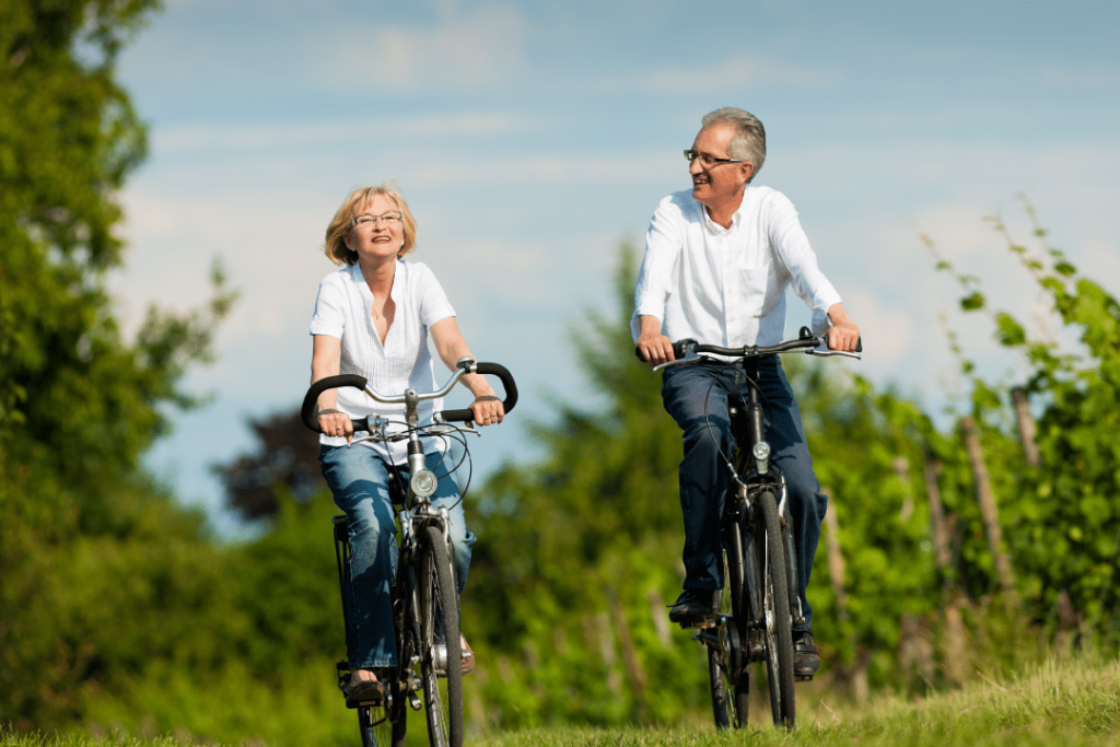 cycling, The Ultimate Guide to Aging Well: Diet, Exercise and Health Tips