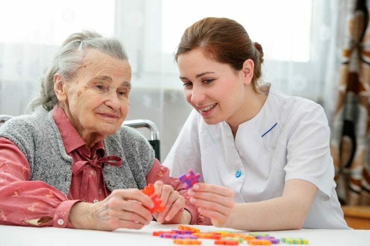 Caregiver for elderly parent