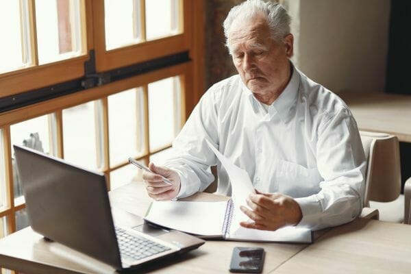 Easy work from home jobs for seniors are mostly white collared, desk jobs