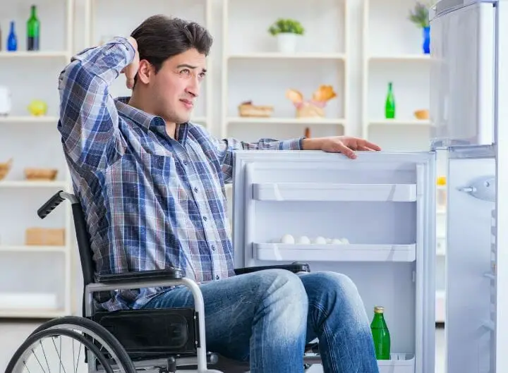 Fridge for a Wheelchair User