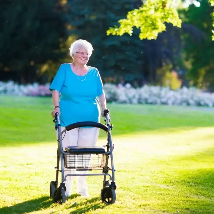 How To Use A Rolling Walker Properly