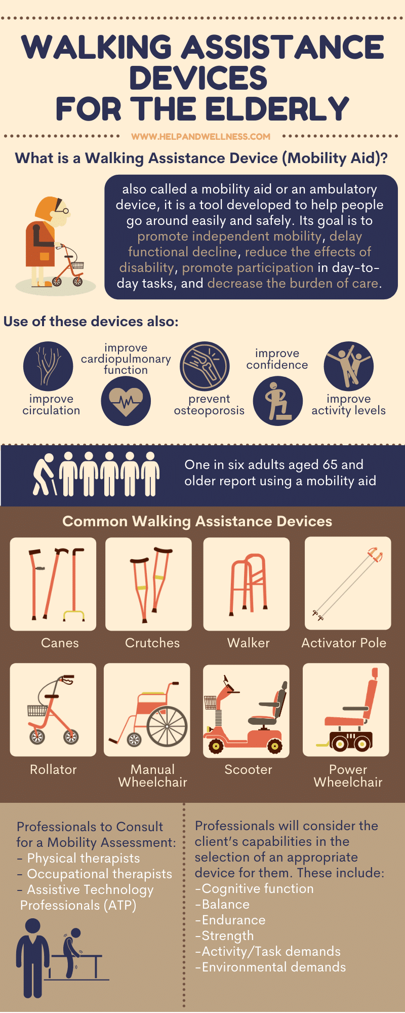 Infographic on Walking Assistance Devices 1