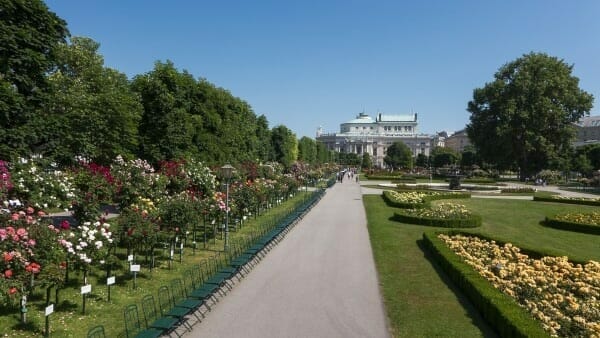 Volksgarten in Vienna