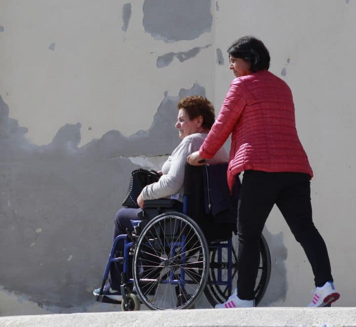 Wheelchair for Stroke Patients