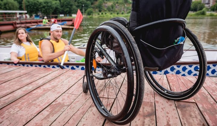 Yes boating is possible for those in a wheelchair