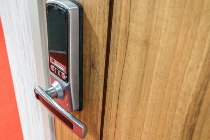 digital door handle