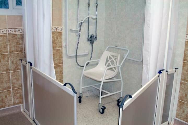 shower for disabled