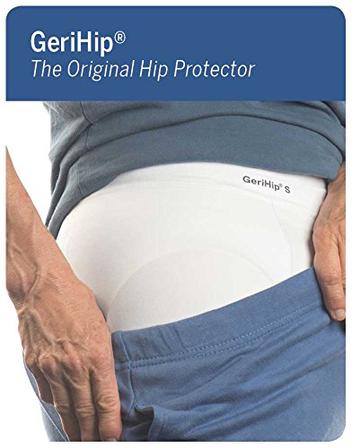 Secure Hip Protectors with Removable Hip and Tailbone Pads for Elderly