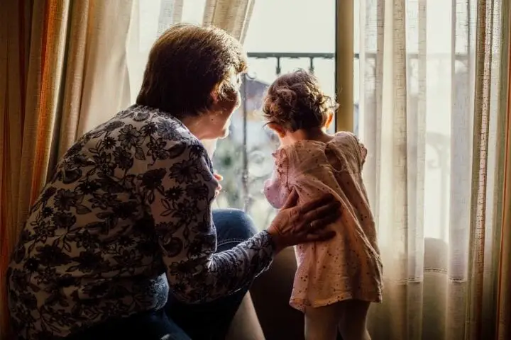 baby and her grandma