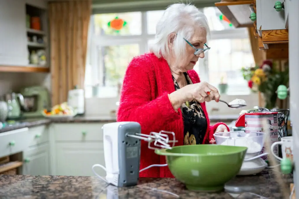 Elderly kitchen