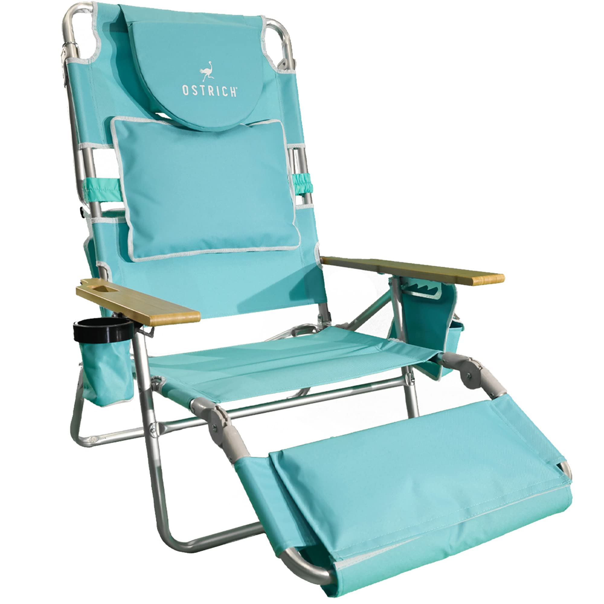 Ostrich Deluxe Padded 3-N-1 Lounge Beach Chair