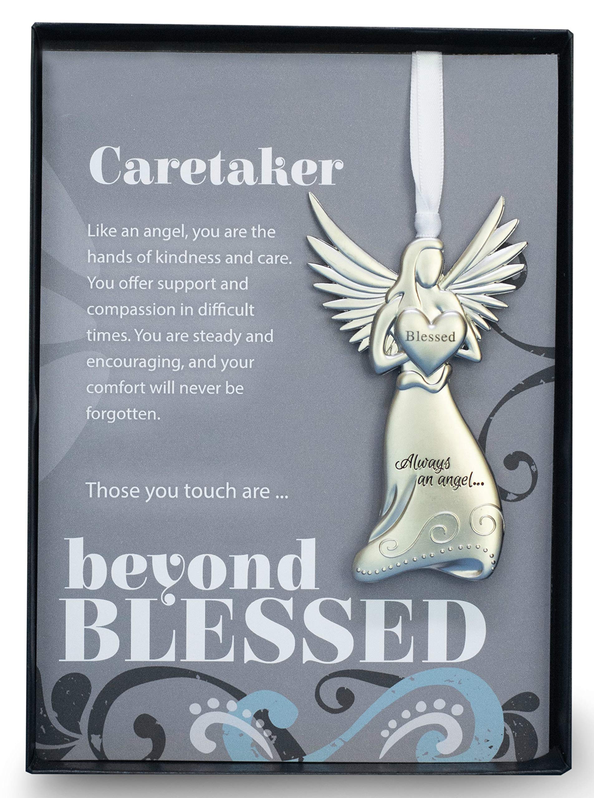 Beyond Blessed Angels Sentiment - Thank You Gift For Caregiver/Nanny/Babysitter/Caretaker
