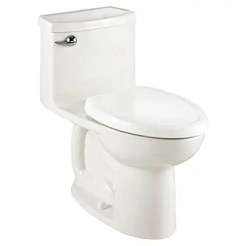 American Standard 2403128.020 Cadet 3 One Piece Compact Toilet, Left Hand Trip Lever, White