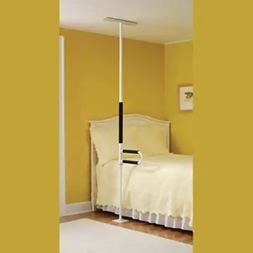 Sammons Preston Transfer Pole, Standing Pole Mobility Assistant for Elderly, Disability, Injured or postoperative Patients, Floor to Ceiling Grab Bar for Sitting and Standing, Daily Living Aid