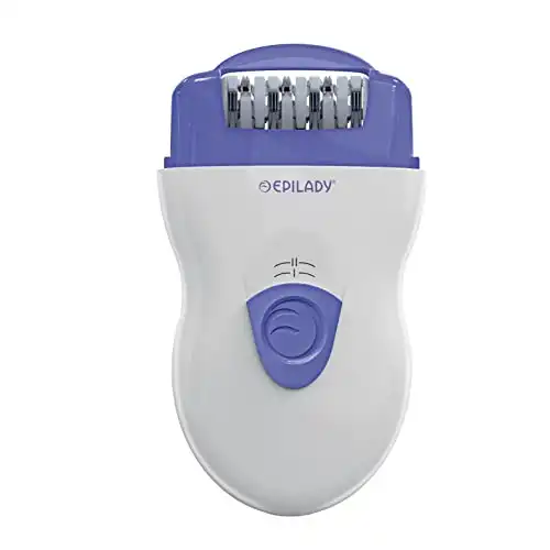 Epilady Speed Corded Epilator Hair Removal for Arms, Legs, Underarms & Bikini-Area | Two Speed, Essential Compact Hair Removal Epilator for Women