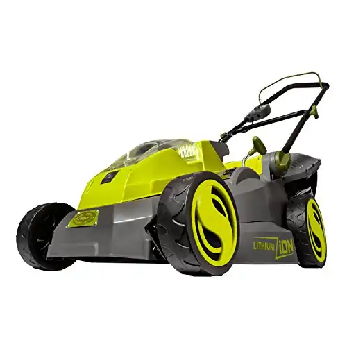 Sun Joe ION16LMCT iON16LM-CT 40-Volt 4.0-Amp 16-Inch Brushless Cordless Lawn Mower, Tool Only