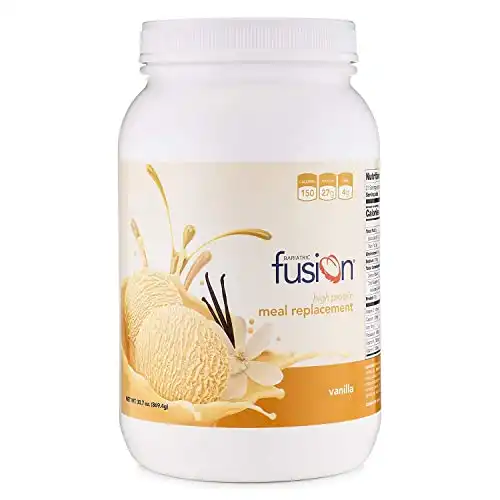 Bariatric Fusion Vanilla High Protein Meal Replacement Shake | 27g Whey Isolate Bariatric Protein Powder | For Pre & Post Bariatric Surgery Patients | No Gluten, Aspartame or Sugar | 21 Servings