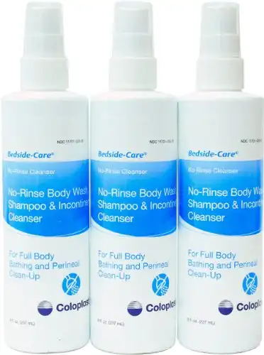 Bedside-Care Body Wash Spray, 1762, Scented, Rinse-Free, 8 oz (Pack of 3)