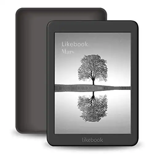 Likebook Mars E-Reader, 7.8' Carta Touch Screen,300PPI, 8Core Processor Adjustable Built-in Warm/Cold Light, Built-in Audible, Support Google Play Store, Android 8.1